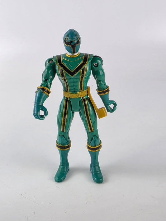 2005 Bandai 6” Green Power Rangers Action Figure