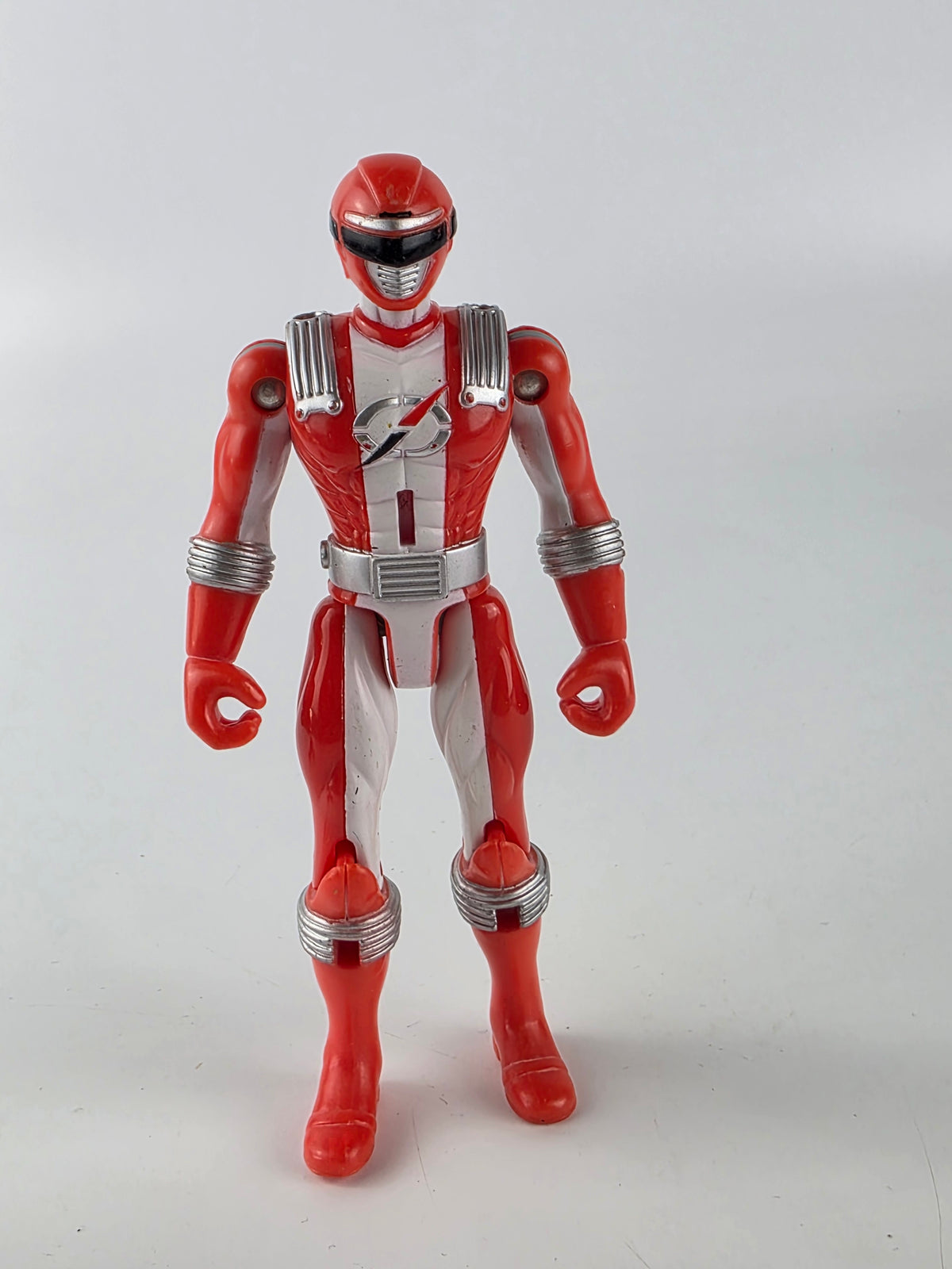 Power Rangers Action Figure Operation Overdrive Battlized Red Ranger Bandai 2005