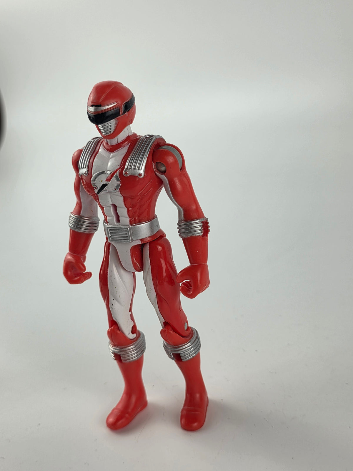Power Rangers Action Figure Operation Overdrive Battlized Red Ranger Bandai 2005