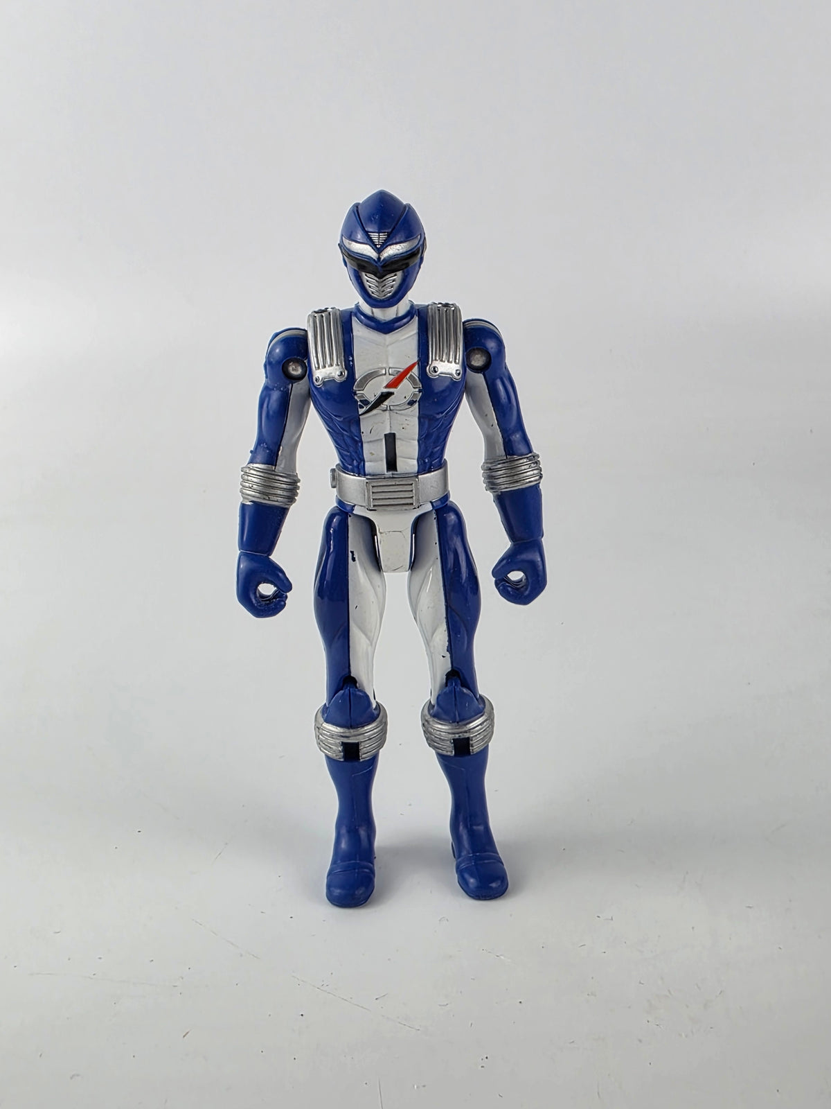 Power Rangers Operation Overdrive Blue Battlized Power Ranger Action Figure