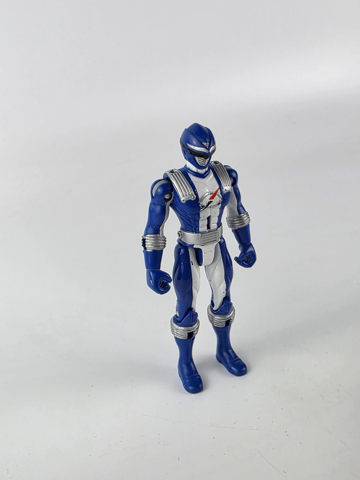 Power Rangers Operation Overdrive Blue Battlized Power Ranger Action Figure