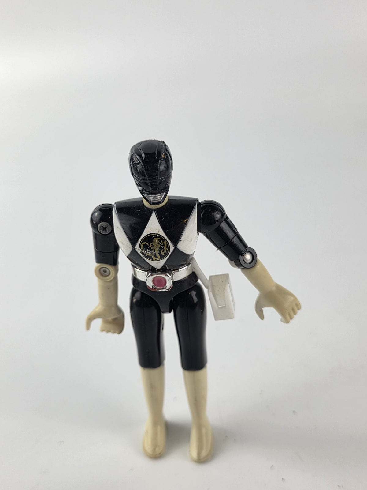 1993 Power Rangers Legacy Mighty Morphin  Black Ranger Action Some