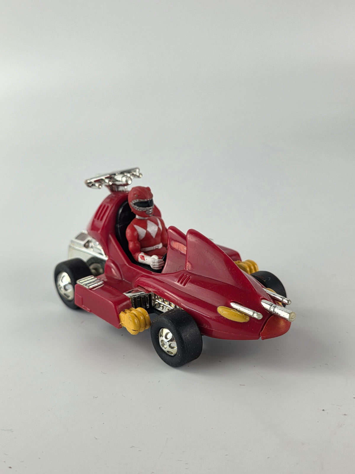 1994 Vintage Red Power Rangers Launcher Car Empire Saban