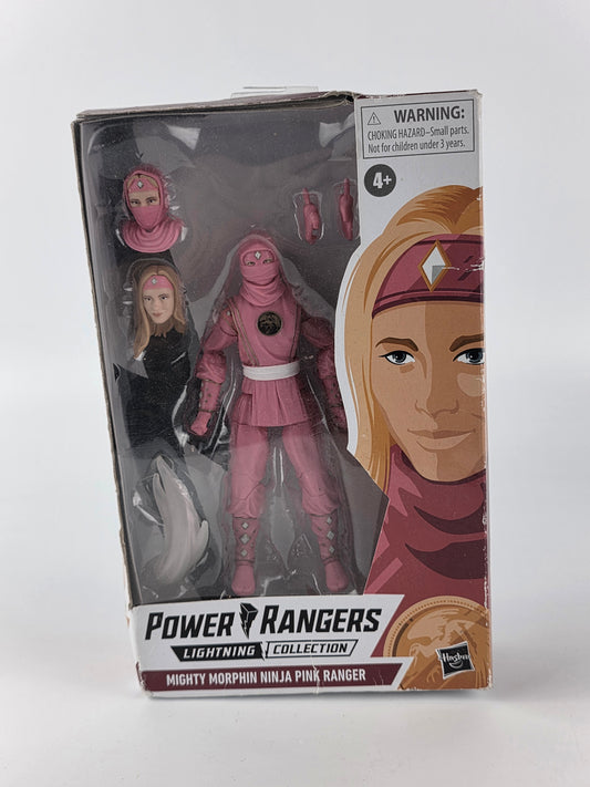 Power Rangers Lightning Collection Mighty Morphin Ninja Pink Ranger action figure