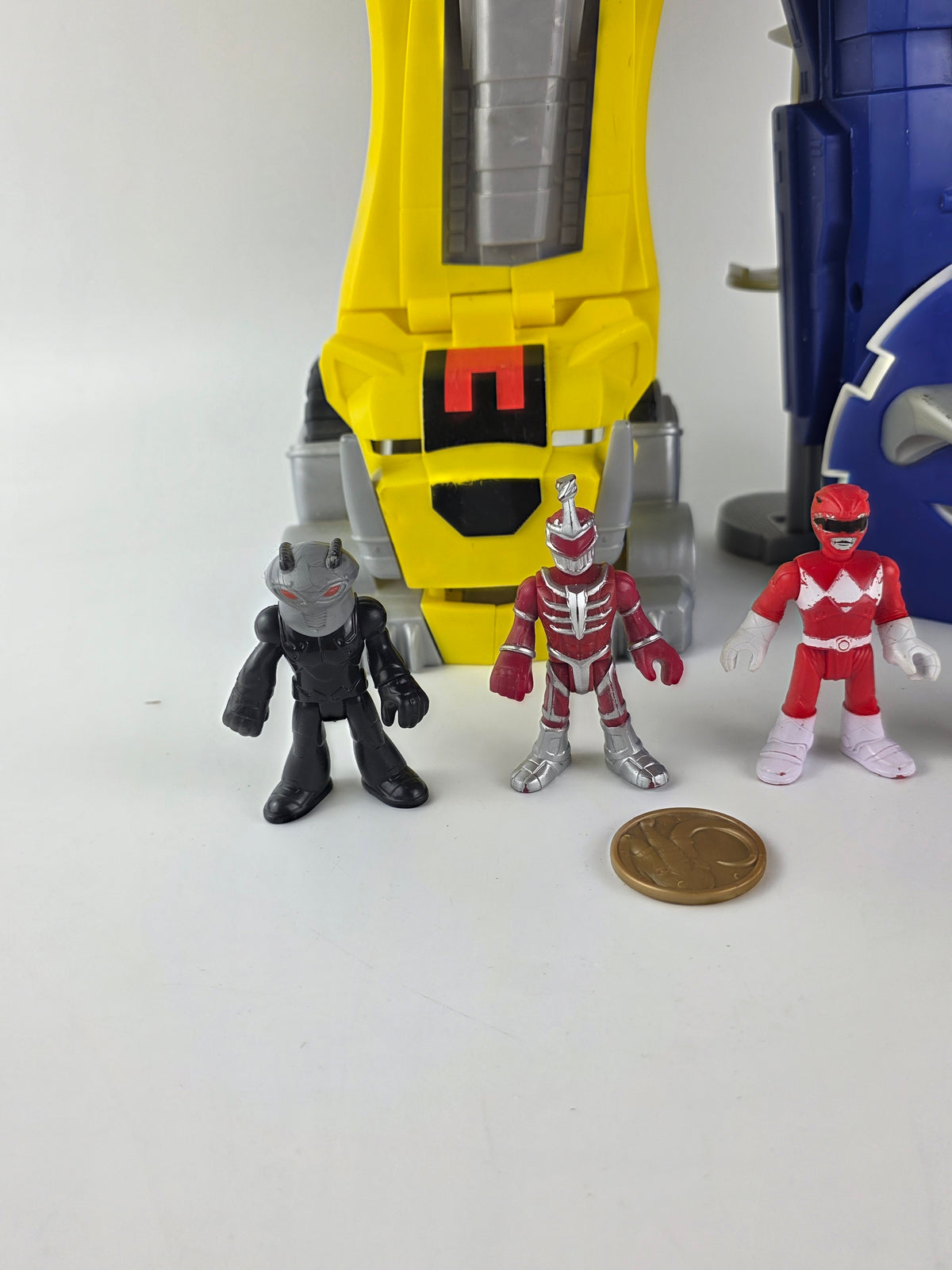 Imaginext Power Rangers Megazord playset toy bundle