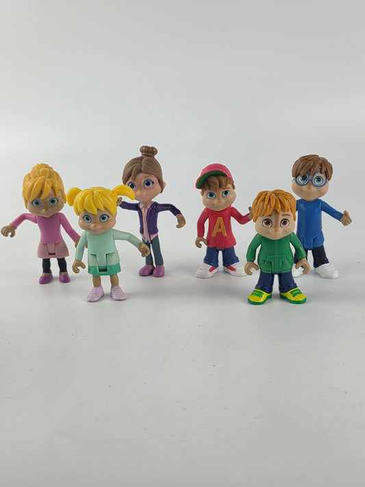 Alvin and the Chipmunks Figure Set with The Chipettes