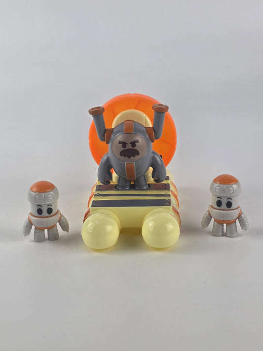 Cbeebies Go Jetters Glitch Grimbler with Glitch bots