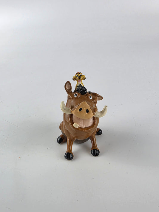 Vintage Disney Lion King Timon Pumbaa Simba 3” PVC Figure
