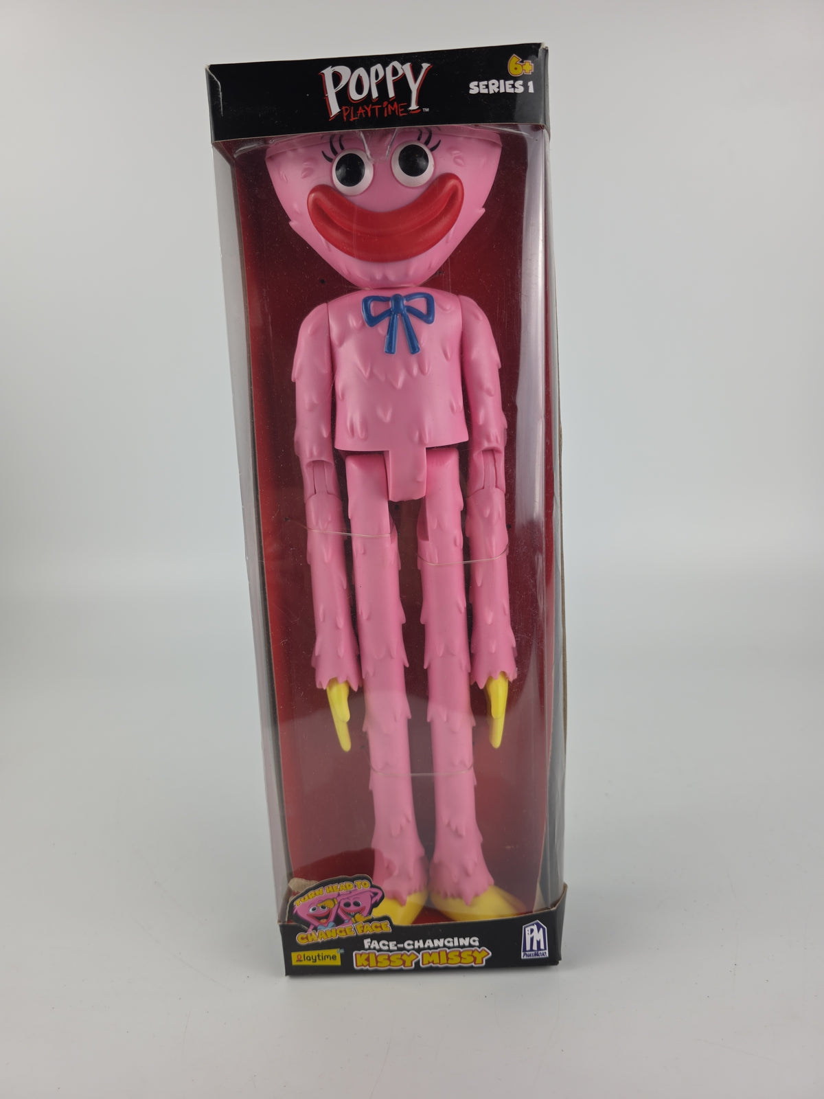 Poppy Playtime – Kissy Missy 12" Deluxe Action Figure – Face‑Changing – Series 1