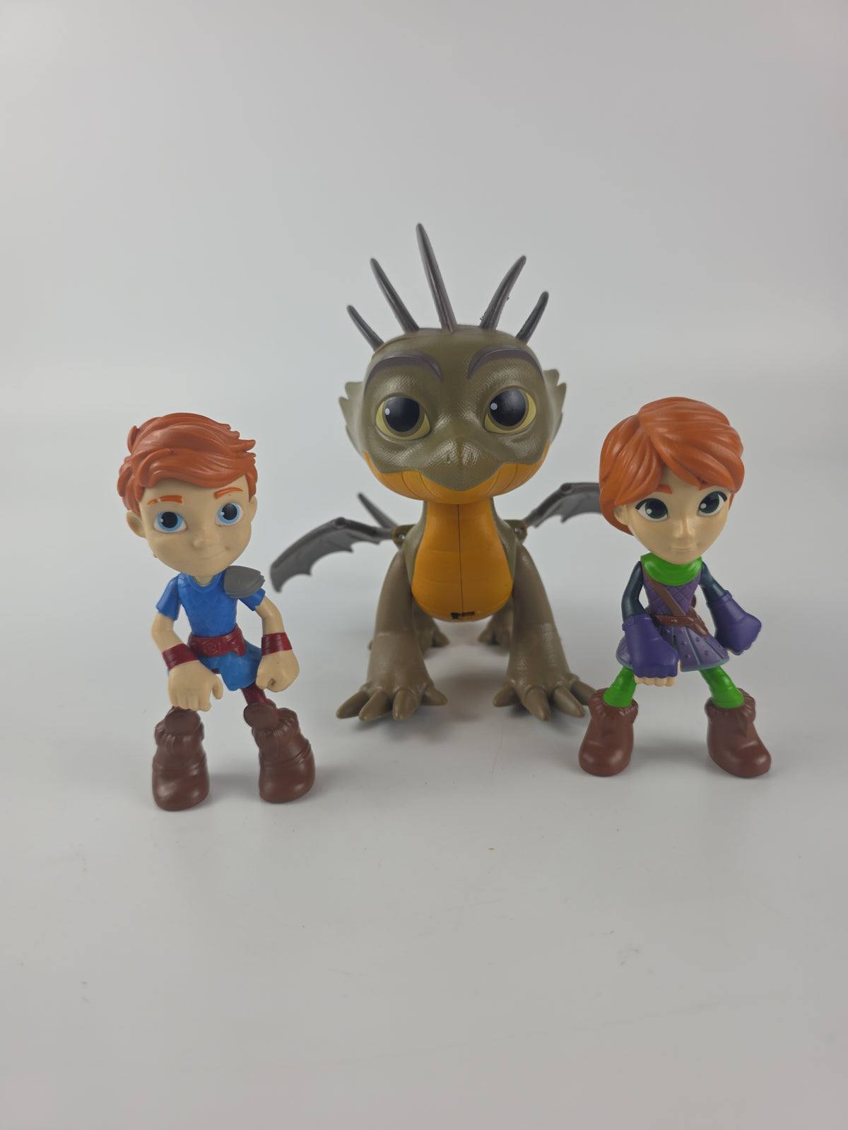 Dragons Rescue Riders Cutter Dak and Leyla Action Figure set